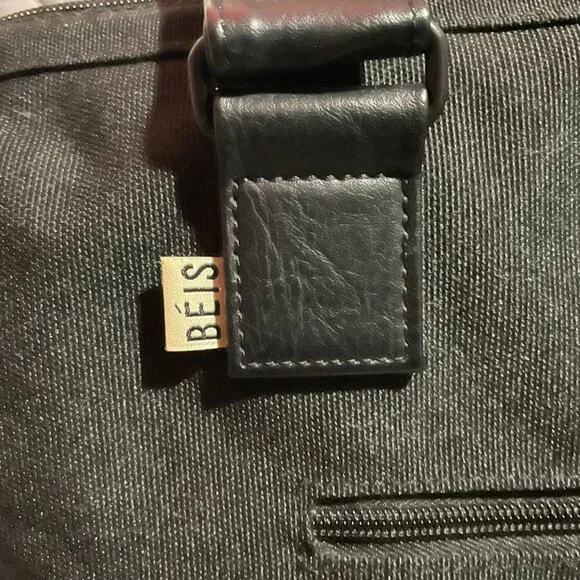 BÉIS Convertible 'The Weekender' in Black - Picture 5 of 6